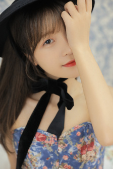 美女黑色真丝图